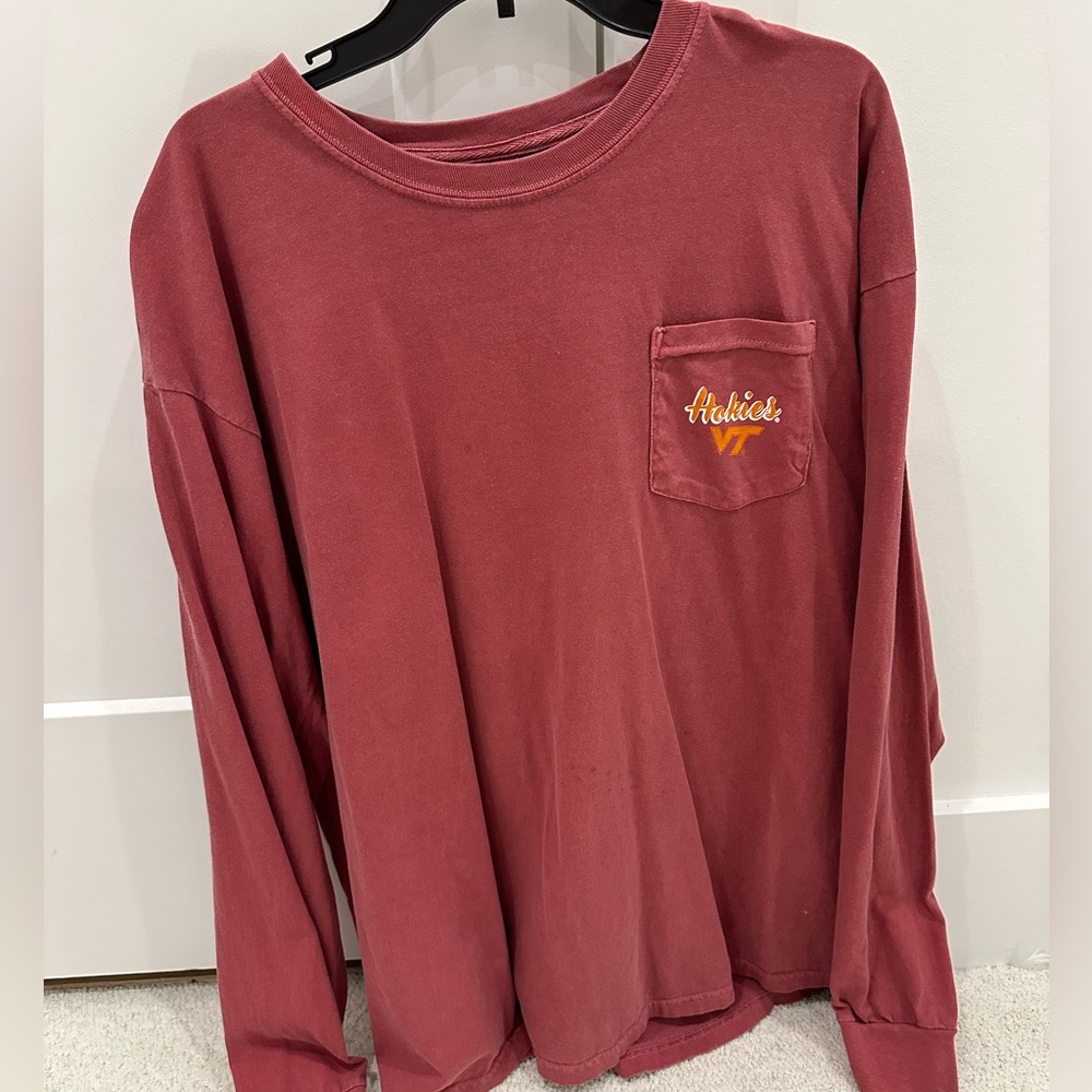 Virgina Tech long sleeve tee